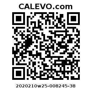 Calevo.com Preisschild 2020210w25-008245-38