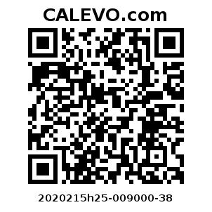 Calevo.com Preisschild 2020215h25-009000-38