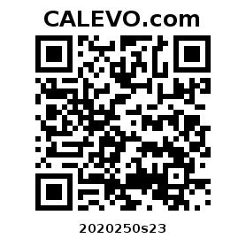 Calevo.com Preisschild 2020250s23