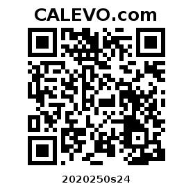 Calevo.com pricetag 2020250s24