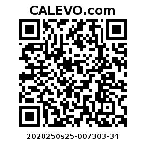 Calevo.com pricetag 2020250s25-007303-34