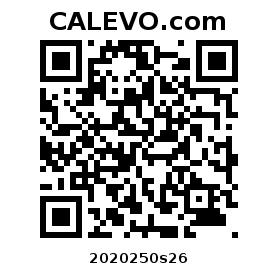 Calevo.com pricetag 2020250s26