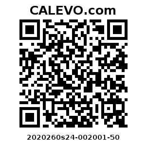 Calevo.com Preisschild 2020260s24-002001-50
