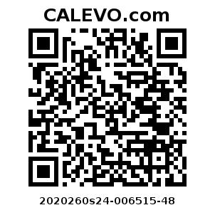 Calevo.com Preisschild 2020260s24-006515-48