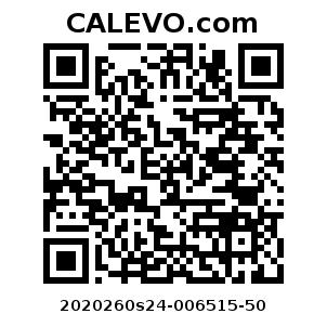 Calevo.com Preisschild 2020260s24-006515-50