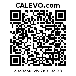 Calevo.com Preisschild 2020260s26-260102-38
