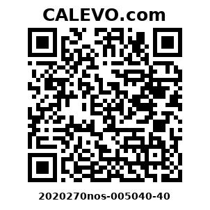 Calevo.com Preisschild 2020270nos-005040-40