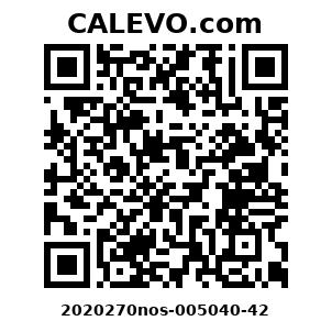 Calevo.com Preisschild 2020270nos-005040-42