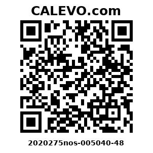 Calevo.com Preisschild 2020275nos-005040-48