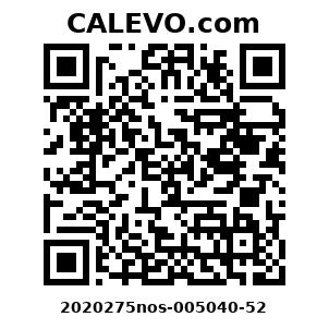 Calevo.com Preisschild 2020275nos-005040-52
