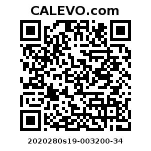 Calevo.com Preisschild 2020280s19-003200-34