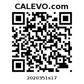 Calevo.com Preisschild 2020351s17