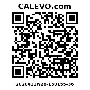 Calevo.com Preisschild 2020411w26-160155-36