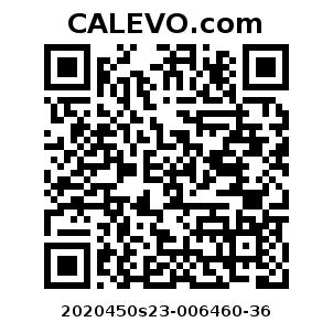Calevo.com pricetag 2020450s23-006460-36