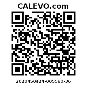 Calevo.com pricetag 2020450s24-005580-36