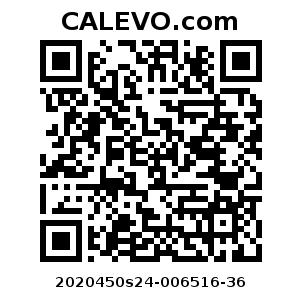 Calevo.com pricetag 2020450s24-006516-36