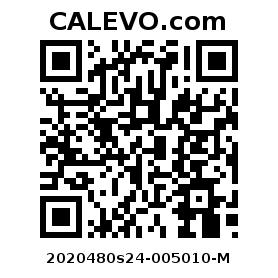 Calevo.com pricetag 2020480s24-005010-M