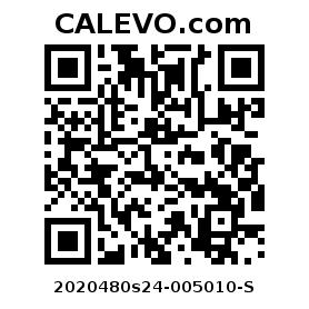 Calevo.com pricetag 2020480s24-005010-S