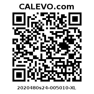 Calevo.com pricetag 2020480s24-005010-XL