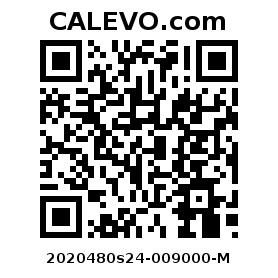 Calevo.com pricetag 2020480s24-009000-M