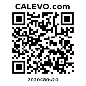 Calevo.com Preisschild 2020480s24