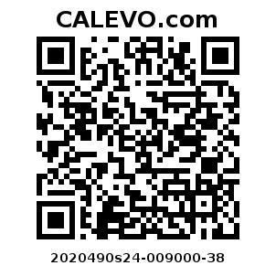 Calevo.com Preisschild 2020490s24-009000-38