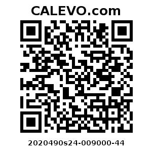 Calevo.com pricetag 2020490s24-009000-44