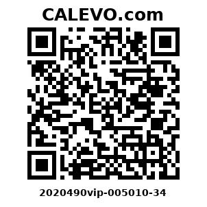 Calevo.com Preisschild 2020490vip-005010-34