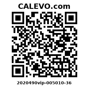 Calevo.com Preisschild 2020490vip-005010-36