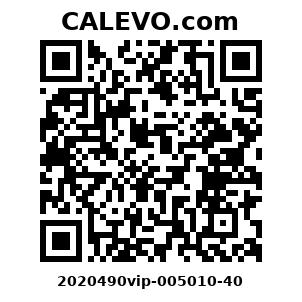Calevo.com Preisschild 2020490vip-005010-40