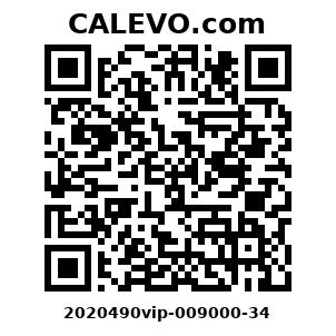 Calevo.com Preisschild 2020490vip-009000-34