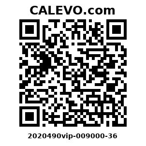 Calevo.com Preisschild 2020490vip-009000-36