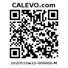 Calevo.com pricetag 2020510w22-009000-M