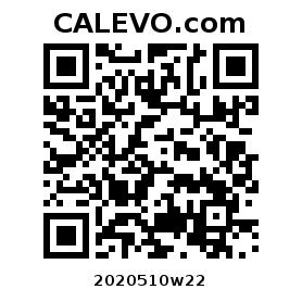 Calevo.com Preisschild 2020510w22