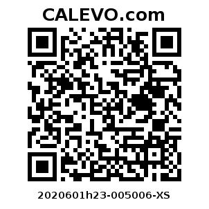 Calevo.com Preisschild 2020601h23-005006-XS