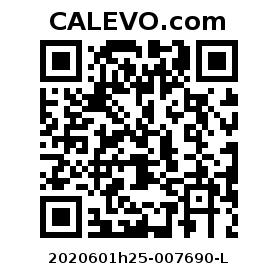 Calevo.com Preisschild 2020601h25-007690-L