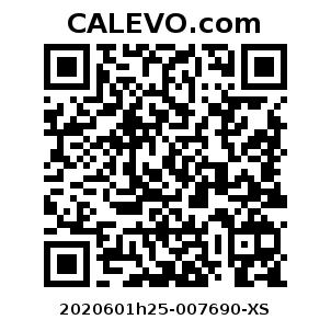 Calevo.com Preisschild 2020601h25-007690-XS