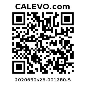 Calevo.com Preisschild 2020650s26-001280-S