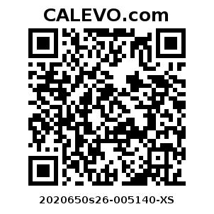 Calevo.com Preisschild 2020650s26-005140-XS