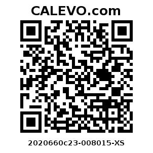 Calevo.com Preisschild 2020660c23-008015-XS