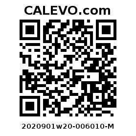 Calevo.com Preisschild 2020901w20-006010-M