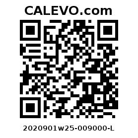 Calevo.com Preisschild 2020901w25-009000-L