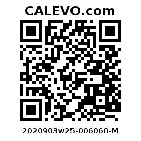 Calevo.com Preisschild 2020903w25-006060-M