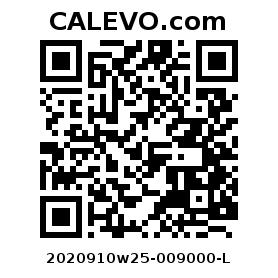 Calevo.com Preisschild 2020910w25-009000-L