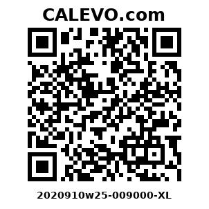 Calevo.com Preisschild 2020910w25-009000-XL
