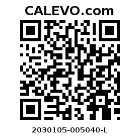 Calevo.com Preisschild 2030105-005040-L