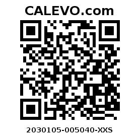 Calevo.com Preisschild 2030105-005040-XXS