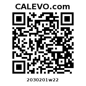 Calevo.com Preisschild 2030201w22