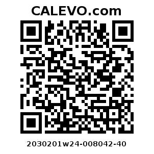 Calevo.com pricetag 2030201w24-008042-40