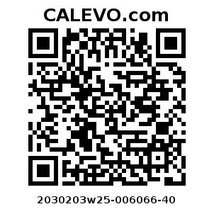 Calevo.com Preisschild 2030203w25-006066-40